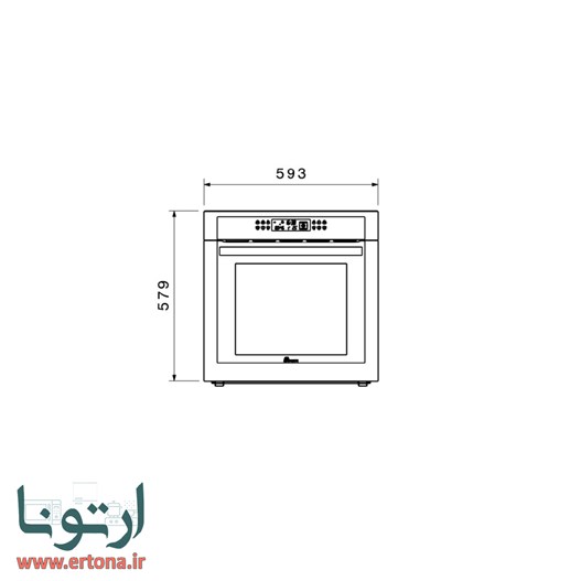 فر برقی بیمکث مدل MF0022E